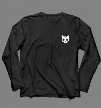 cats skull shirt